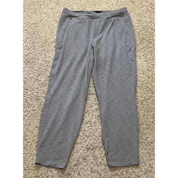Lululemon Men Rhino Gray Balancer 27" Pants Size Large L EUC Yoga Pant - Picture 1 of 6